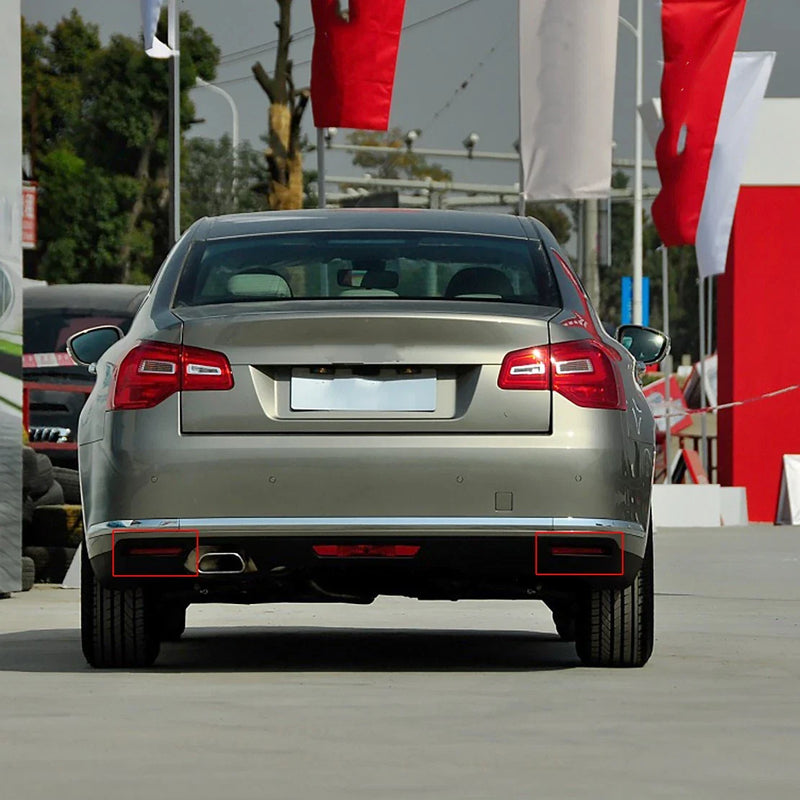 Citroen C5 Rear Bumper Reflector Tail Light Red Lens (2008-2015)