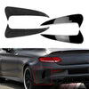 Mercedes Benz C Class Coupe C205 Rear Bumper Splitter Canard Air Vent