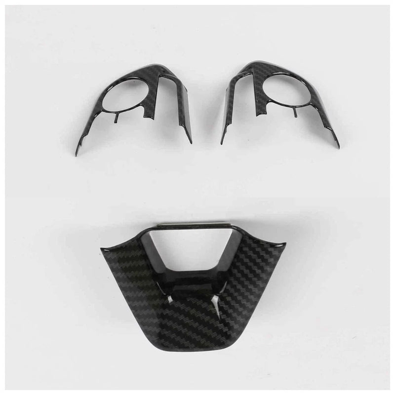 Toyota Corolla Carbon Fiber Steering Wheel Cover Trim (2020-2024)