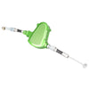 Kawasaki KX65 KX85 KX100 KX250 KX500 Green Easy-Pull Clutch Cables (1995-2016)