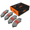 Jeep Cherokee KK Wagon Front Disc Brake Pad Set (2008-2014)
