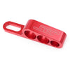YAMAHA R1 Universal Aluminum Oil Pipe Stand Bracket RED
