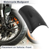 Motorcycle Fender / 1 Set / Front Black 01 mounting screws 22x11cm