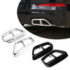 BMW 5 Series G30 G31 Exhaust Muffler Pipe Tip Tailpipe Cover Trim (2018-2022)