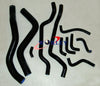 Mitsubishi Eclipse Spyder GST / GSX BLK Silicone Radiator & Heater Hose (1995-1999)