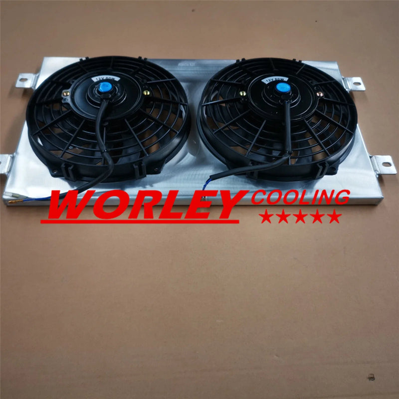 VW Golf MK1 MK2 GTI Scirocco 1.6 1.8 Aluminum Shroud + 2 Fans (1974-1992)