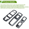 Dodge Ram 4 Pcs Window Switch Bezel Covers (2009)