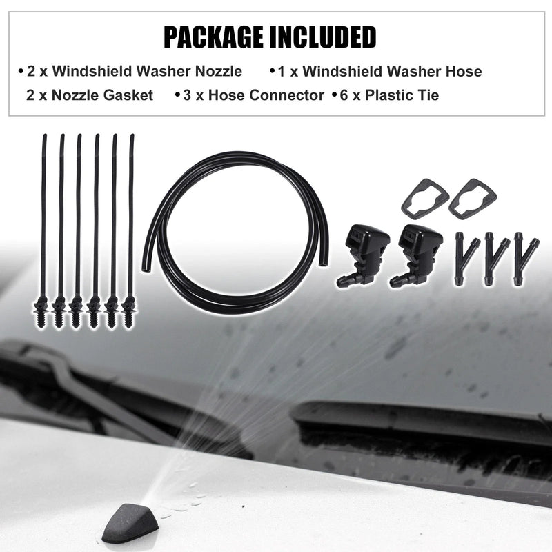 Ford Edge Windshield Washer Nozzle Spray Set (2012-2014)