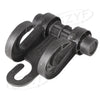 Car - Black Plastic Seat Hook Hanger (Fits Most Vehicles)