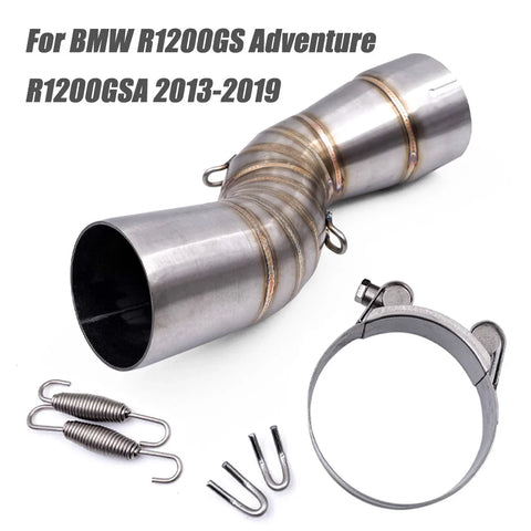 BMW R1200GS ADV Exhaust Mid Link Pipe Stainless Steel (2013–2019)