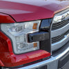 Ford F150 Black Front Bumper Headlight Grille Cover Trim (2015-2020)