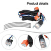 H6054 H5054 LED Headlights H4 12V 80A Headlight Relay Harness