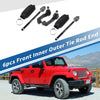 Jeep Dodge 6 x Tie Rod End Link Front Inner Outer Kit