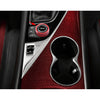 Infiniti Q50 Red Multimedia Knob Cover Trim (2014-2019)