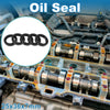 Oil Seal 25x36x7mm Black 5 Pcs Seal Ring Rotary Shaft Seal Nitrile Rubber