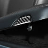 Dodge Challenger Carbon Fiber Center Armrest Box Button Trim Cover (2015+)