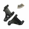 Harley Sportster 883 1200 Roadster Black Rear Footpeg Mounts (14-20)