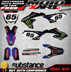 Yamaha YZ 65 Custom Graphic Kit RAVAGE STYLE