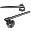 Motorcycle - Universal Black 31mm Clip On Handle Bar Fork Tubes