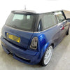Mini R50 R53 Cooper 2001-2006 Real Carbon Fiber Rear Spoiler Roof Wing Fit
