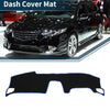 Honda Accord CY2 2024 Black Blue Dashboard Cover Mat