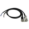 Universal Right Red Waterproof LED Switch Handlebar Mount