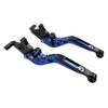 Yamaha YZF R1 CNC Blue Extendable Brake Clutch Levers (2009-2014)