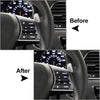 Hyundai Sonata Black Steering Wheel Shift Paddle Shifter Extension (2016-2019)