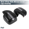 Lexus LX470 Rearview Mirror Cover Overlay Black Carbon Fiber (1998-2007)