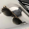 Car Magnetic Clip Sun Visor Glasses Card Holder (Universal)