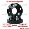 Hyundai Elantra, Sonata, Kia 30mm 12x1.5 Hub Centric Wheel Spacers (2001-2023)