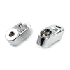 Harley Sportster FXR 39mm 49mm Chrome Short Front Turn Signal Mounts