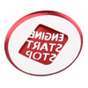 Toyota Tacoma Red Engine Start Stop Button Cover Trim (2016-2020)