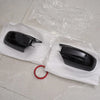 Dodge Charger Black Horn Style Side Mirror Cover Shell Caps 2 x (2015-2022)