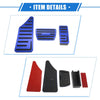 Honda HR-V (2021-2023) - Blue 3 Pcs Gas Brake Foot Rest Pedals