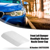 BMW E92 E93 White Front Left Bumper Headlight Washer Nozzle Cover Cap