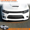 Dodge Charger SRT Glossy Black Front Bumper Lip Splitter Kit (2015-2023)