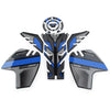 Yamaha MT-09 SP Tracer 3D Gas Tank Pad Decal Sticker Blue (2018-2020)