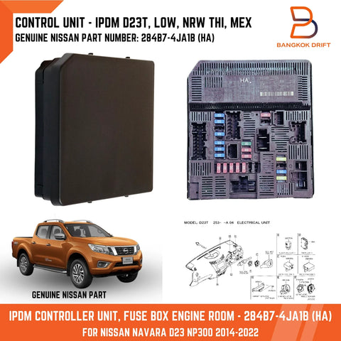 Nissan Navara D23 NP300 IPDM Module Controller Unit (2015-2019)