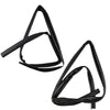 Glass Run Door Channel Rubber Front LH+RH Fits Isuzu D-Max 4D Pickup 2011-19