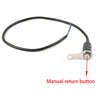 12V Headlight Fog Light - Green LED Switch ON/OFF Push Button