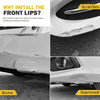Corvette C7 Z06 Front Splitter Bumper Lip Spoiler Gloss Black (2014-2019)