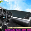 Hyundai Elantra Leather Dash Cover Mat (2017–2020)