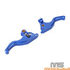 Harley Touring FLHTK FLTRX Blue Brake & Clutch Hand Lever Set (2013)