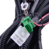 Nissan H10 H12 LED Fog Light Wiring Harness Switch Kit