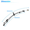 Ford Transit MK6 V347 V348 Manual Transmission Gear Shifter Cable (2000-2006)