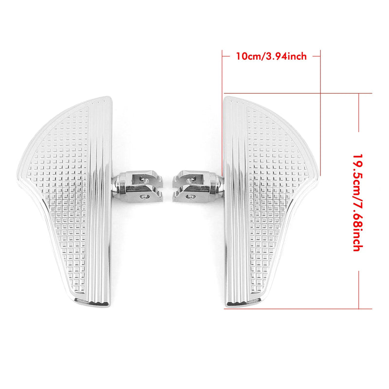 Harley Davidson Softail 1 Pair Chrome Front Foot Pegs (2018-2025)