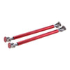 15CM Red Universal Car Front Bumper Lip Splitter Tie Bar Support