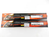 Honda XL350K 365mm JBS Orange/Chrome Shock Absorbers
