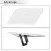 Volvo C30 White Front Left Bumper Headlight Washer Nozzle Cover (2007-2013)